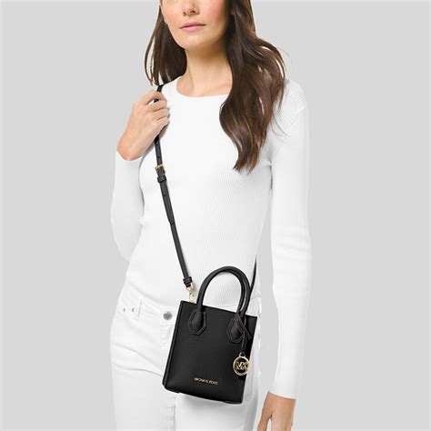 michael kors mercer schwarz small|michael kors crossbody bag small.